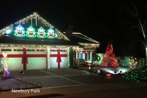 Newbury Park Christmas Singing Trees Judy Burke 1