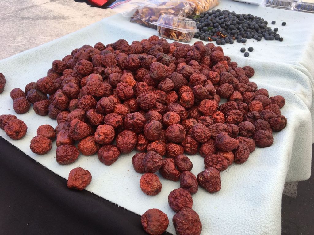 Westlake Village farmers market jujubes on table Judy Burke eXp Realty