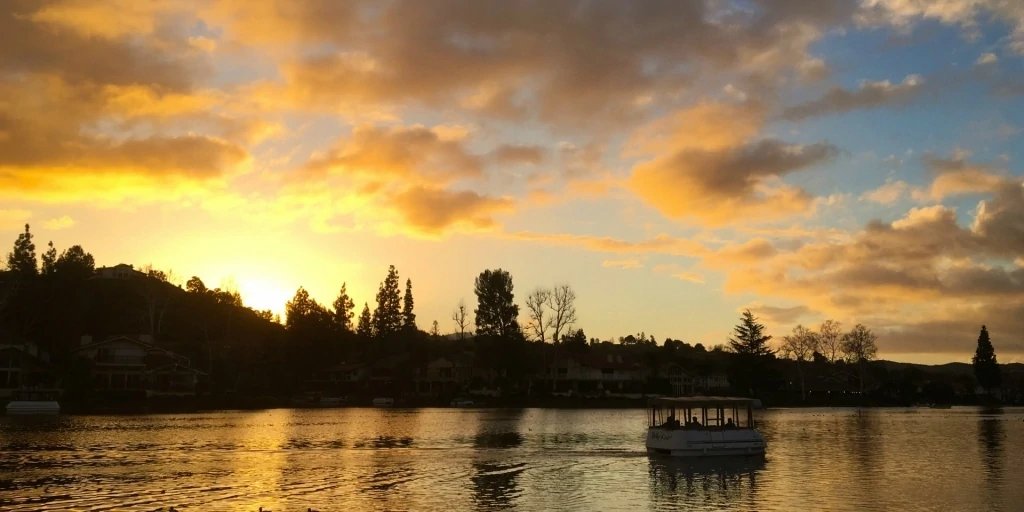 Westlake Village sunset cruise Judy Burke