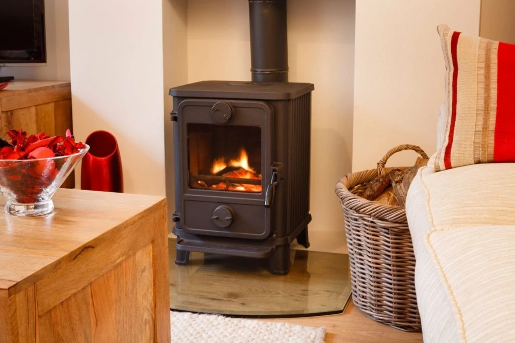 wood burning stove